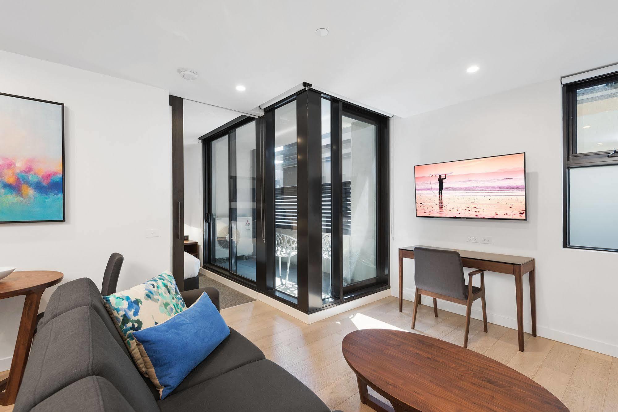 District South Yarra Aparthotel Мелбърн Екстериор снимка