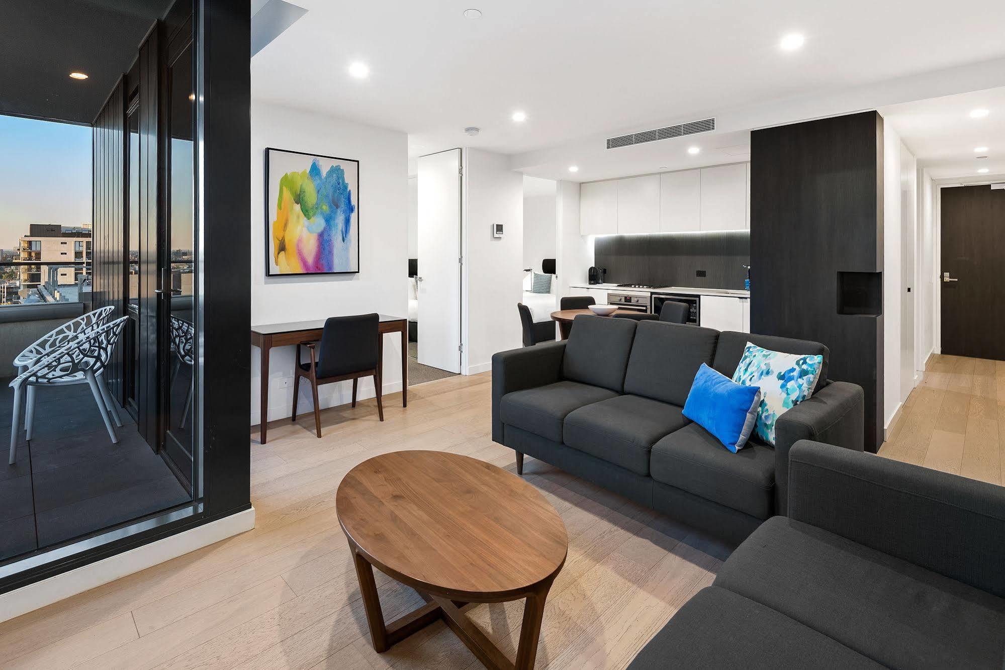 District South Yarra Aparthotel Мелбърн Екстериор снимка